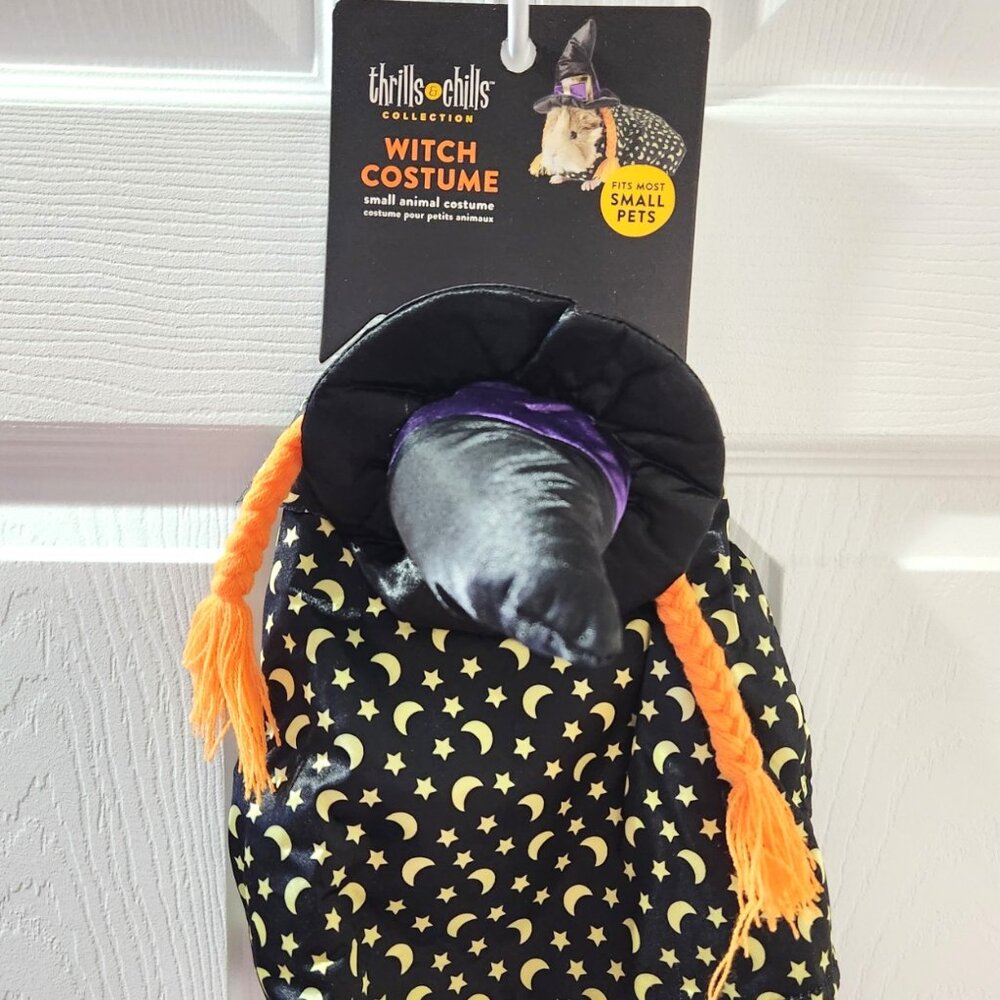 PetSmart, Thrills & Chills, Small Animal Witch Costume *NEW*